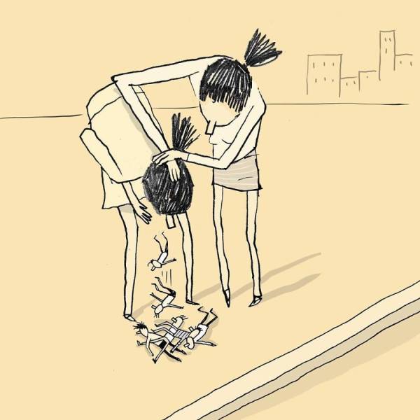 Yuval Robichek’s Illustrations Will Make You Think. A Lot