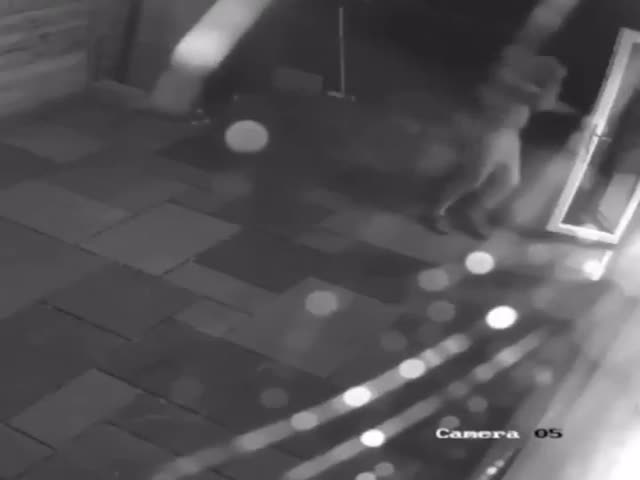 He Doesn’t Care How Many Intruders There Are