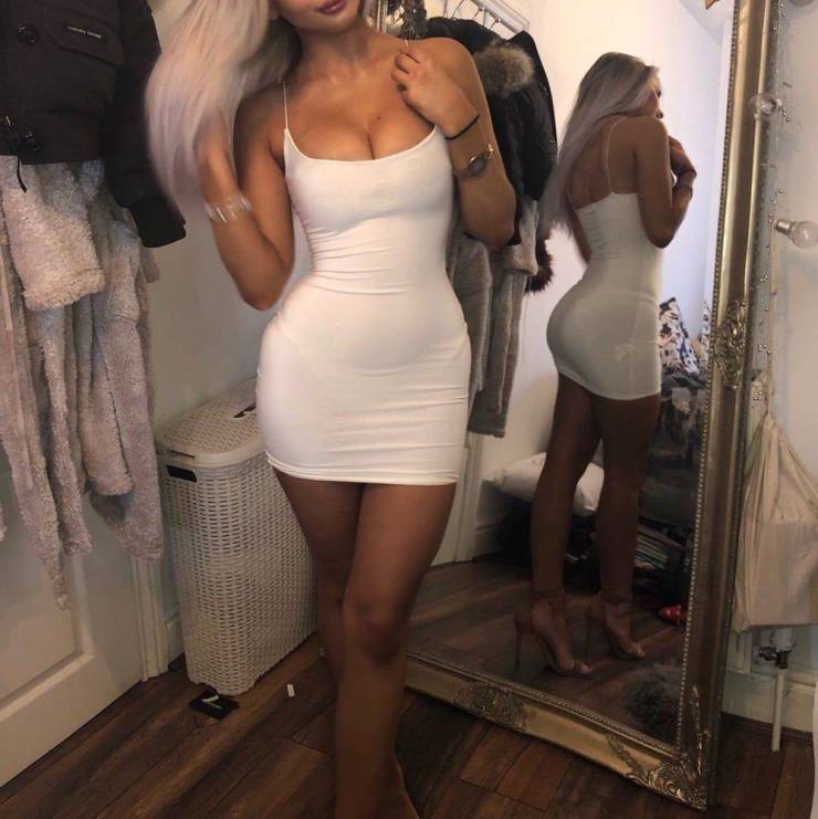 Oh My, Those Tight Dresses