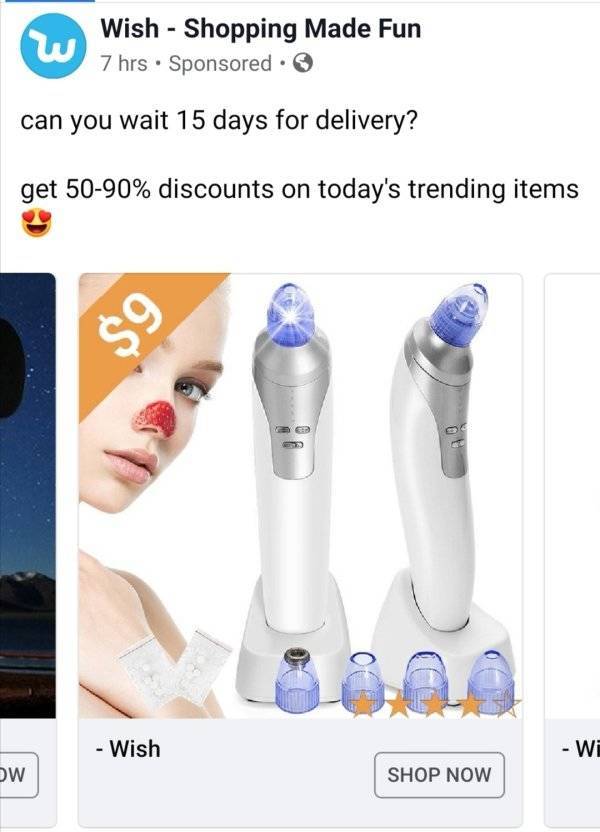 Wish.com Recommends Some Truly Twisted Stuff…