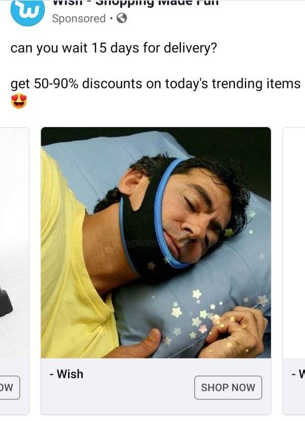 Wish.com Recommends Some Truly Twisted Stuff…
