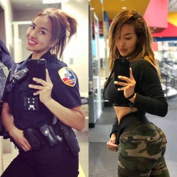 Beautiful In Uniform, Beautiful Without It!