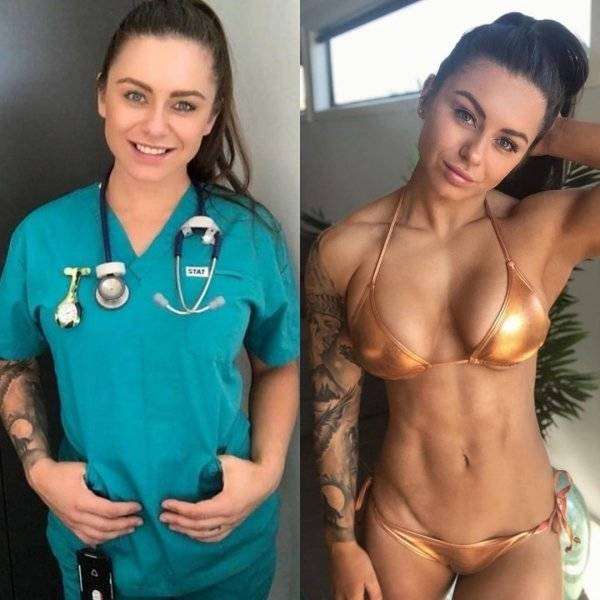 Beautiful In Uniform, Beautiful Without It!