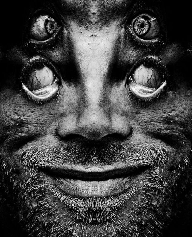 Scary faces (26 pics)