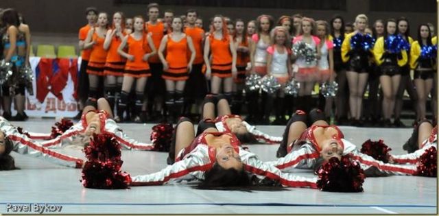 Russian cheerleading girls (66 pics)