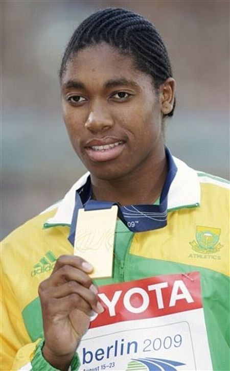 Athlete Caster Semenya - man or woman? (20 pics)
