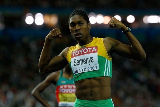 Athlete Caster Semenya - man or woman? (20 pics)