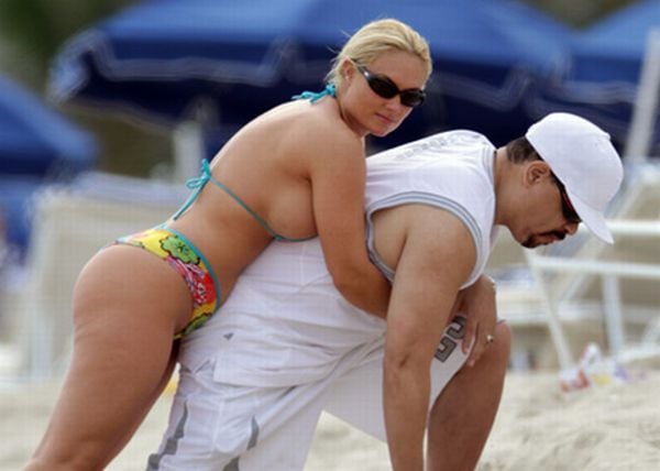 Coco in Bikini at the Beach (7 pics)