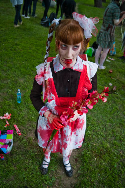 Zombie Walk in Moscow (84 pics)