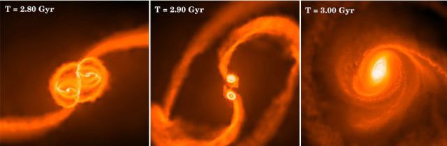 Amazing Galaxy Mergers (3 pics)