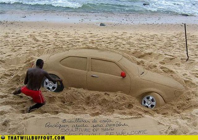 Cars in Hilarious and Weird Situations (83 pics)