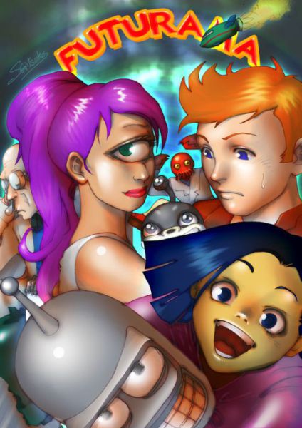 Works of Art Inspired by Futurama TV Show (39 pics)