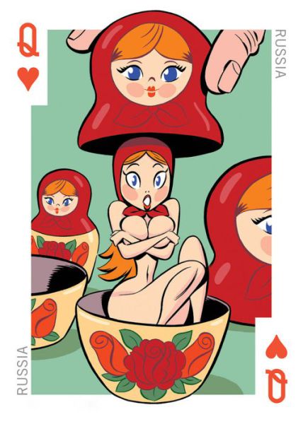 Playing Cards That Are Somewhat Risque