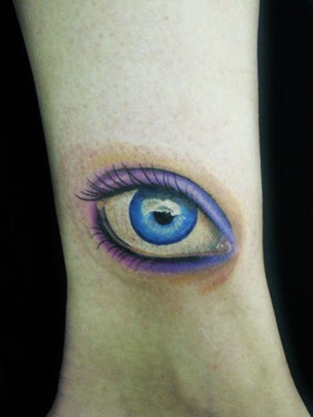 Creepy Eyeball Tattoos
