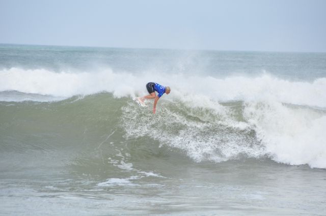 Awesome One-Armed Surfer