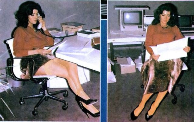 Secretary Cuties from the Past