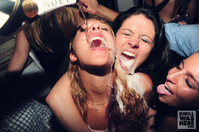 Nightclub Champagne Frenzy