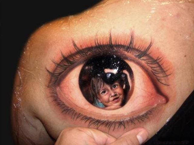 Creepily Realistic Tattoos