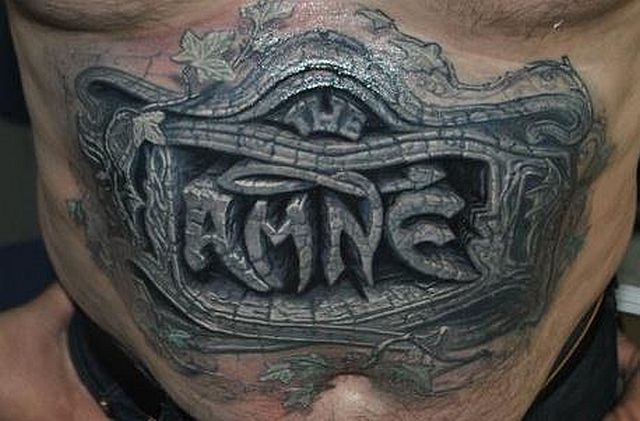 Creepily Realistic Tattoos