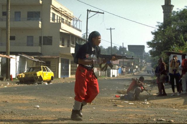 A Frightening Portrayal of African Fighters