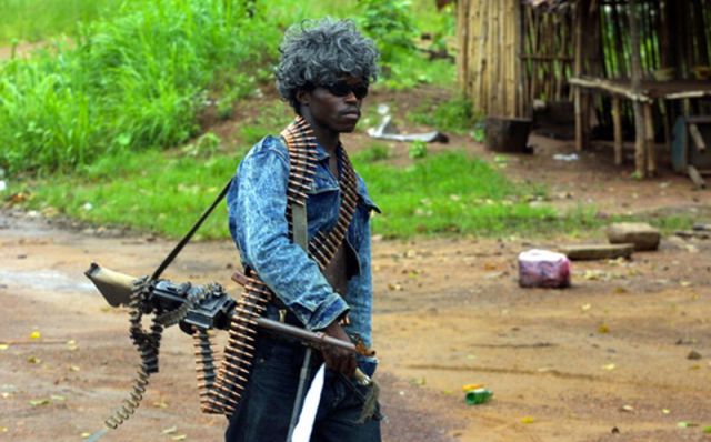 A Frightening Portrayal of African Fighters