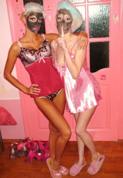 These Girls Go Crazy for Pink