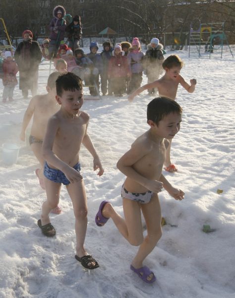 Bizarre Practice of Russian Kindergarten
