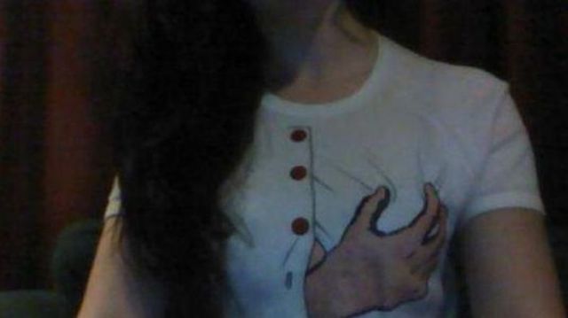 T-Shirts Create Hilarious Boob Photobombs