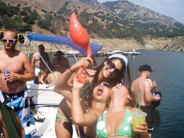 Binge Drinking Beer-Bonging Babes