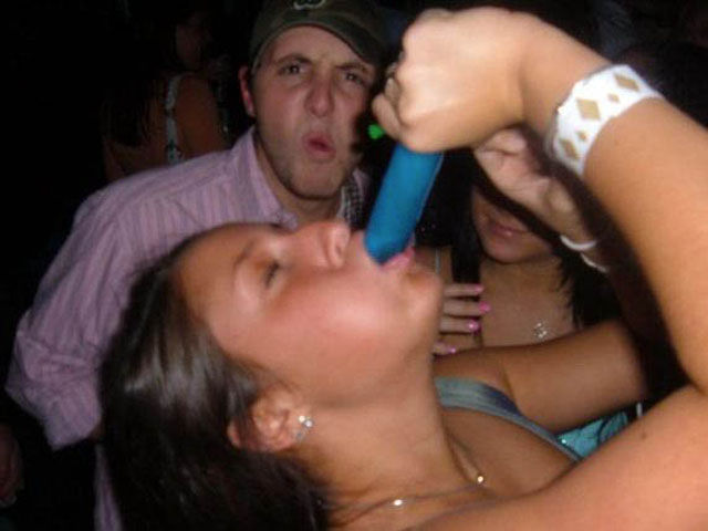 Binge Drinking Beer-Bonging Babes