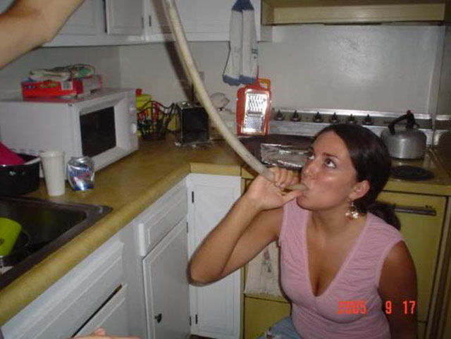 Binge Drinking Beer-Bonging Babes