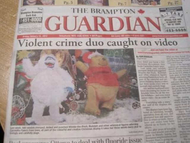Odd and Amusing Newspaper Headlines