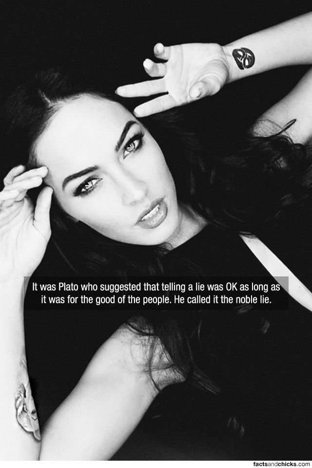 Facts are Best Served with Hot Girls