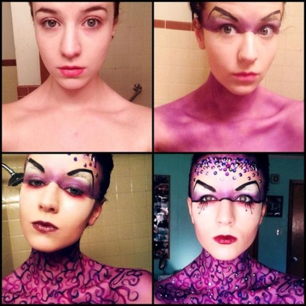 Phenomenal Makeup Transformations That Are Frighteningly Great