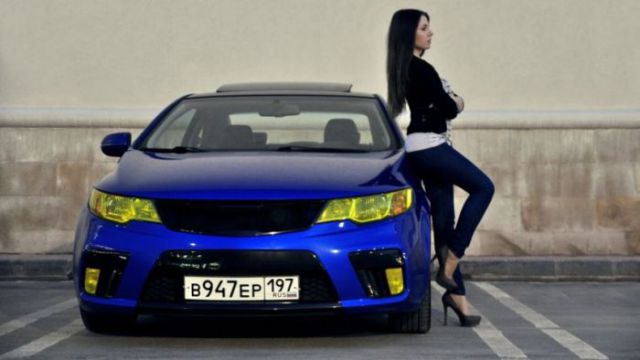 Sexy Girls and Cars Are a Match Made in Heaven