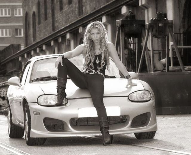 Sexy Girls and Cars Are a Match Made in Heaven