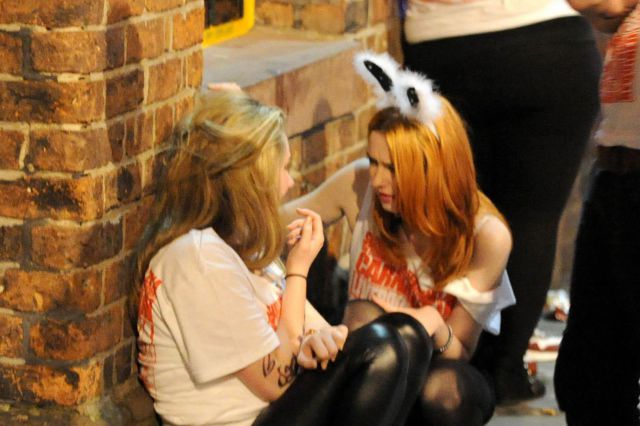 Students Unite for Drunken Debauchery in Liverpool