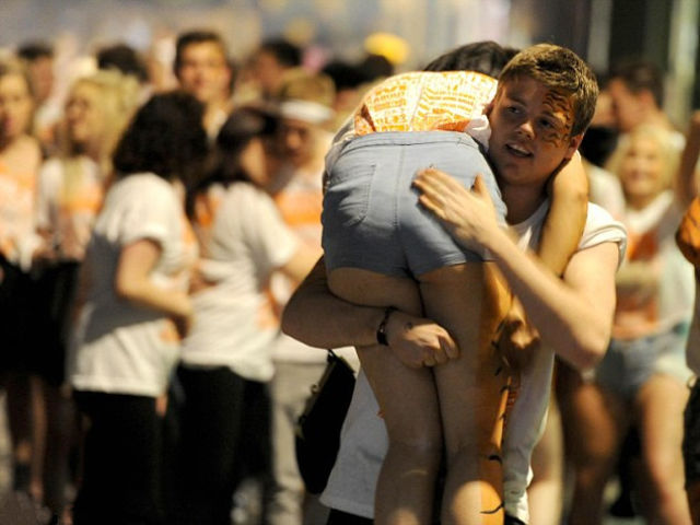 Students Unite for Drunken Debauchery in Liverpool