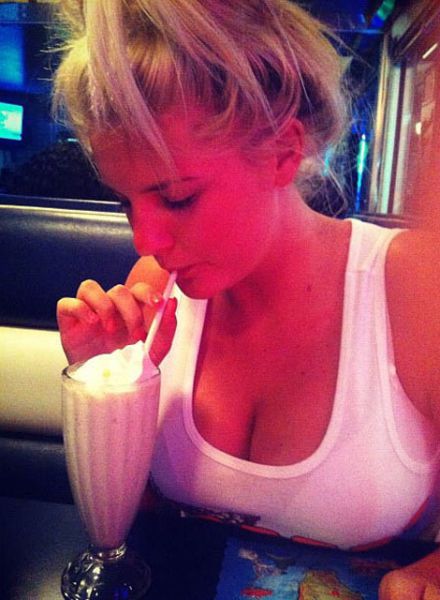 Hot Hooters Girls Have Some Fun During Break Times