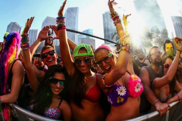 Many Beautiful Babes from the Ultra Music Festival