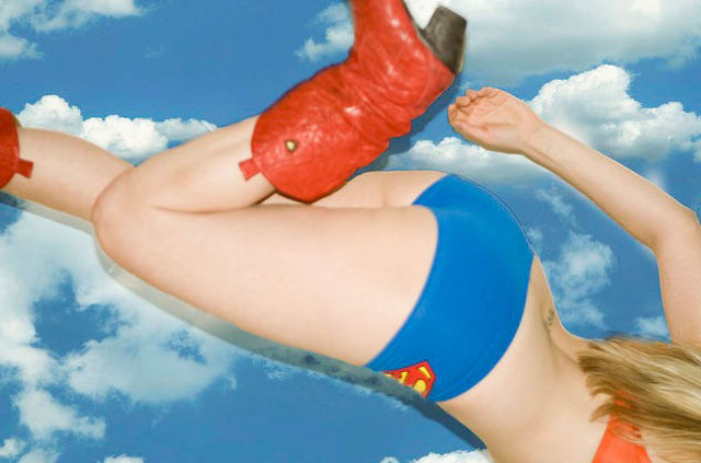 Sweet Girls Looking Sexy in Superhero Undies