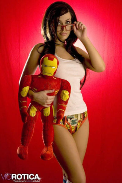 Sweet Girls Looking Sexy in Superhero Undies