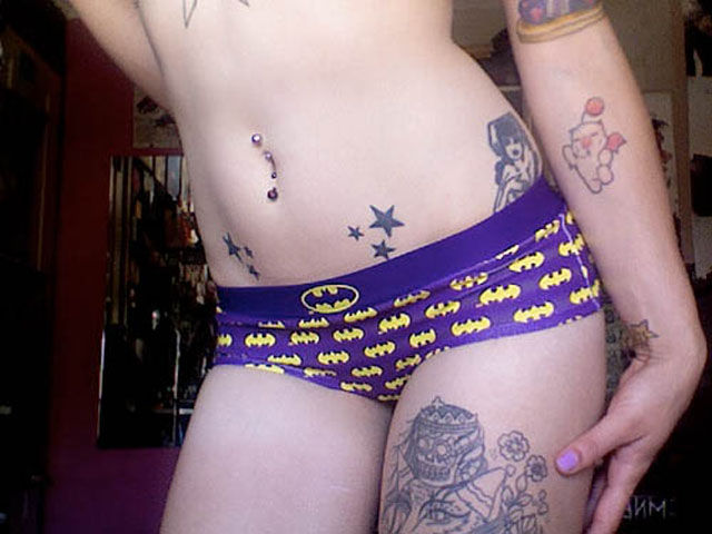 Sweet Girls Looking Sexy in Superhero Undies