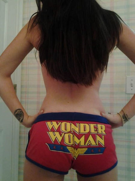 Sweet Girls Looking Sexy in Superhero Undies