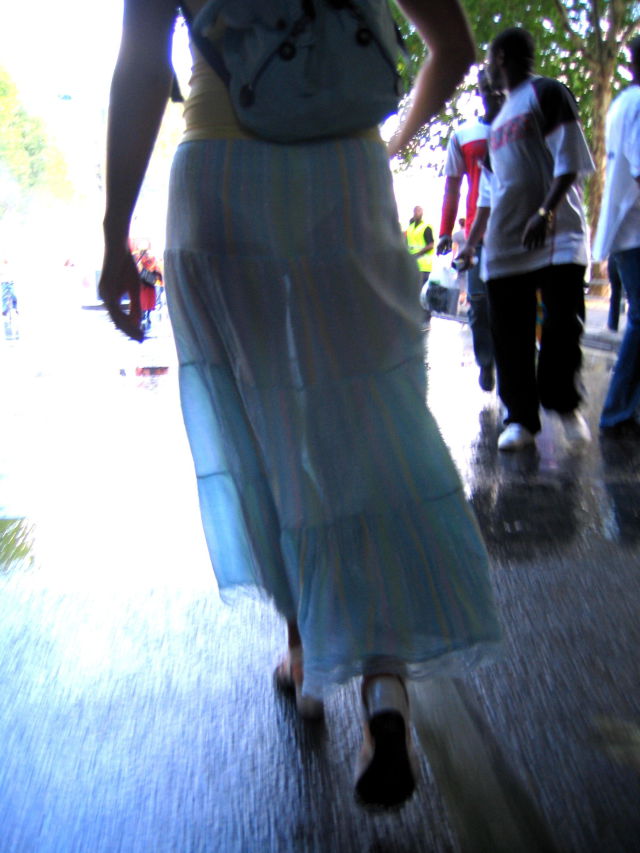 Ladies in See-Through Dresses