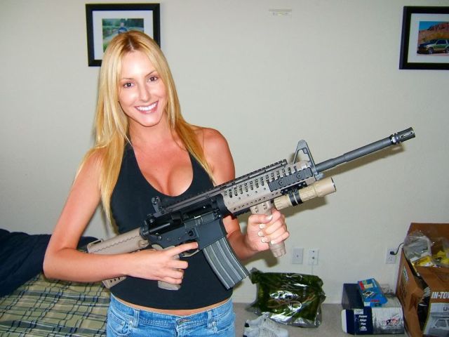 Girls Can Handle Guns Too