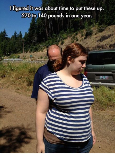 The Difference a 130 Pounds Can Make