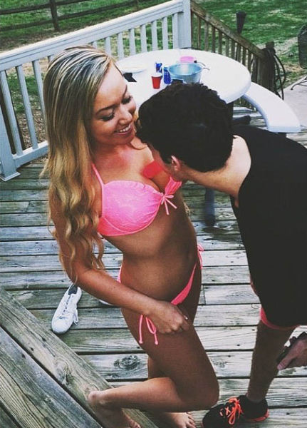 Take Your Body Shots off my Boobs Please