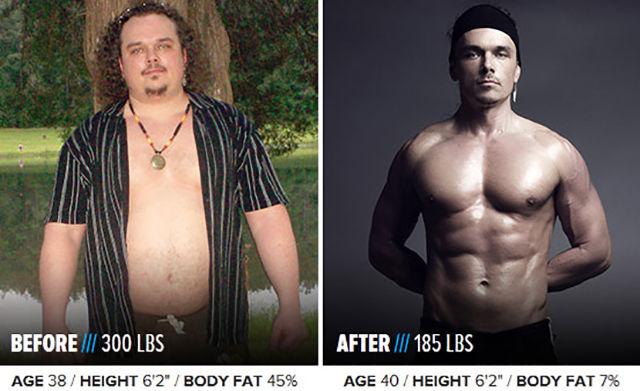 People Who Have Gone from Flabby to Fit