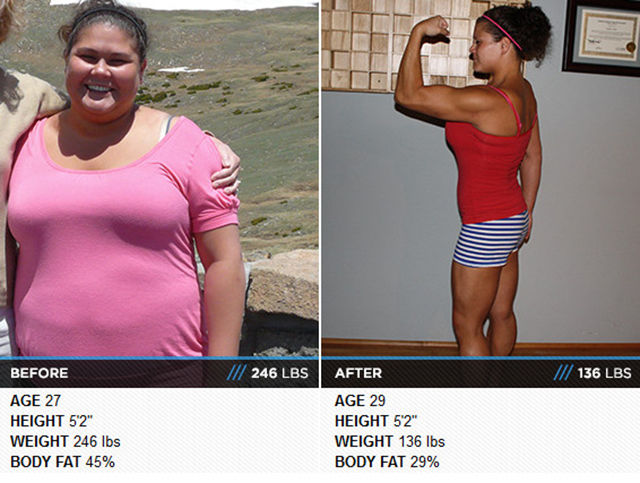 People Who Have Gone from Flabby to Fit